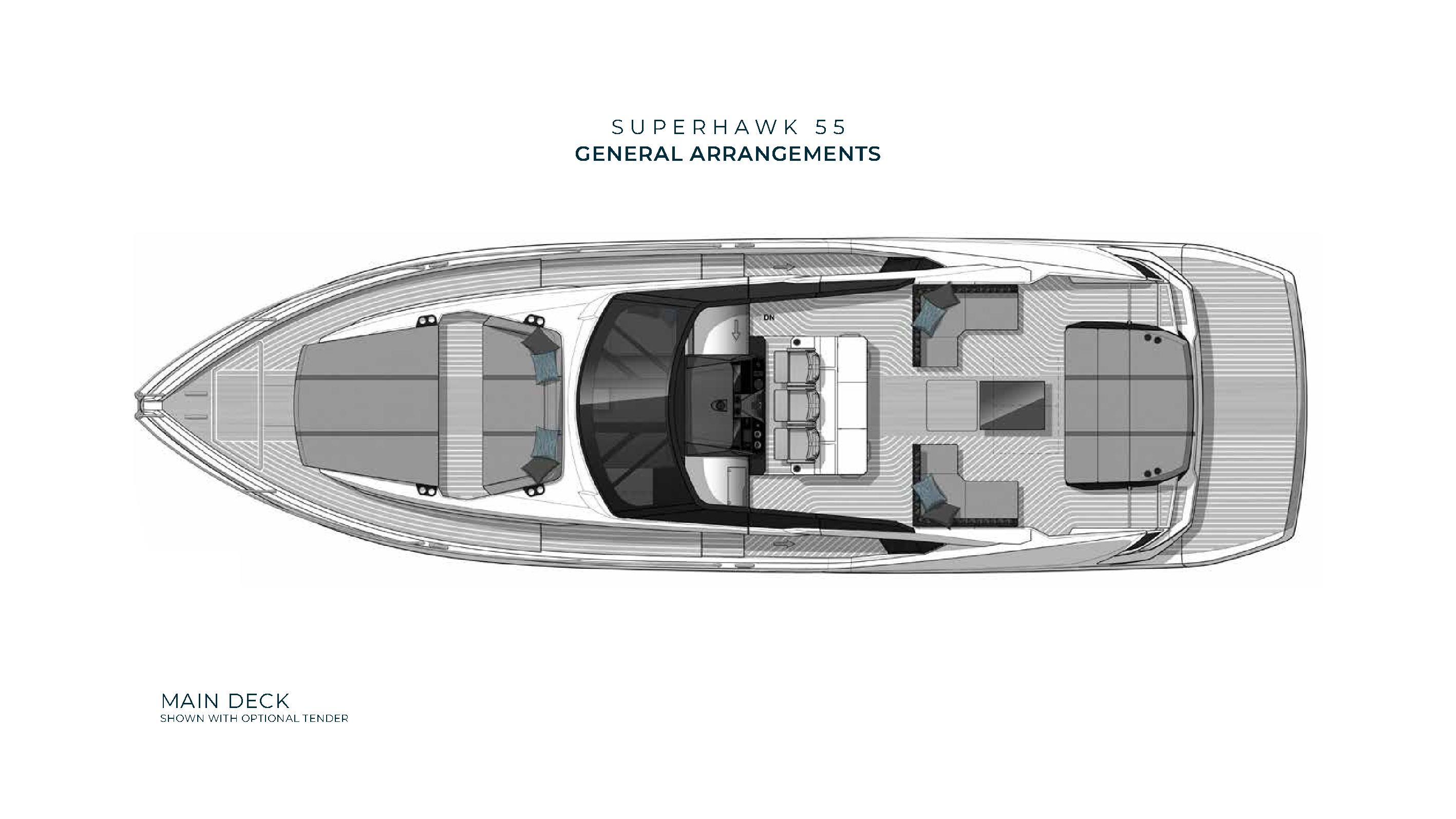 2023 SUNSEEKER 55 SUPERHAWK 